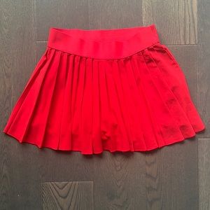 TNA | Tennis Micro Skort | Red | XS